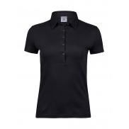 Damska Koszulka Polo Pima - black