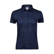 Damska Koszulka Polo Pima - navy