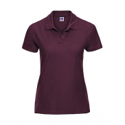 Bawełniane polo damskie Ultimate - burgundy