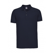 Męskie Polo Stretch Fitted - french navy