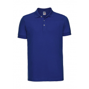 Męskie Polo Stretch Fitted - bright royal