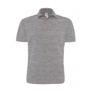 Polo Heavymill - heather grey