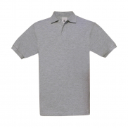 Męskie Polo Safran - heather grey