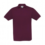 Męskie Polo Safran - burgundy