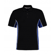 Classic Fit Track Polo - black/royal/white