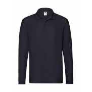 Polo Premium z długimi rękawami - deep navy