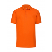 Polo z włókien mieszanych - orange