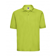 Polo z włókien mieszanych - lime