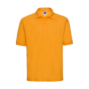 Polo z włókien mieszanych - pure gold