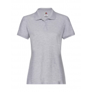 Damska Koszulka Polo Premium - heather grey