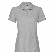 Damska Koszulka Polo Premium - athletic heather