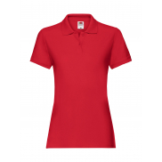Damska Koszulka Polo Premium - red