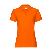 Damska Koszulka Polo Premium - orange