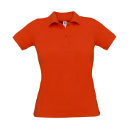 Damskie Polo Safran - pumpkin orange