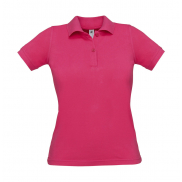 Damskie Polo Safran - fuchsia