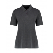 Damskie Polo Superwash Workforce - dark grey marl
