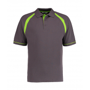 Polo Oak Hill Classic Fit - charcoal/lime