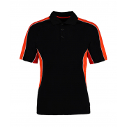 Koszulka Polo Contrast Classic Fit Cooltex® - black/orange
