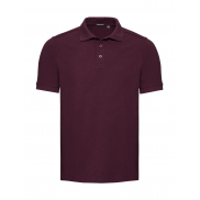 Męskie Polo Tailored Stretch - burgundy