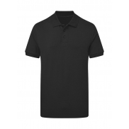Męskie Polo Signature Stretch Tagless - dark black