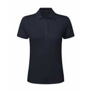 Damskie polo Signature Stretch Tagless - navy