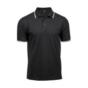 Polo Luxury Stretch z paseczkami - black/white