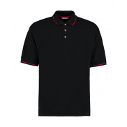Męskie Polo Classic Fit St. Mellion - black/red
