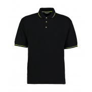 Męskie Polo Classic Fit St. Mellion - black/lime