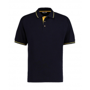 Męskie Polo Classic Fit St. Mellion - navy/sun yellow