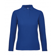 ID.001 LSL /damskie Polo - royal blue