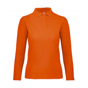 ID.001 LSL /damskie Polo - orange