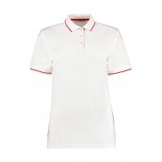 Damskie Polo Classic Fit St. Mellion - white/red