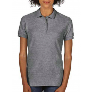 Damskie Polo Piqué Premium - graphite heather