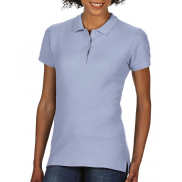 Damskie Polo Piqué Premium - light blue