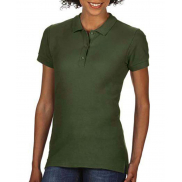 Damskie Polo Piqué Premium - military green