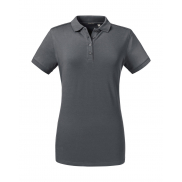 Damskie Polo Tailored Stretch - convoy grey