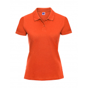 Polo damskie Piqué - orange