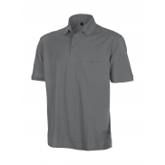 Koszulka polo Apex - workguard grey