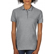 Damska koszulka polo Softstyle Double Pique - sport grey