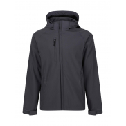 Softshell Repeller z kapturem - seal grey
