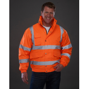 Kurtka Bomber Fluo - fluo orange