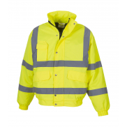 Kurtka Bomber Fluo - fluo yellow