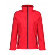 Damski softshell Octagon II - classic red/black