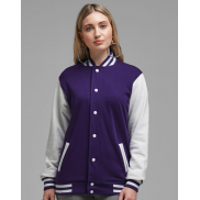 Kurtka Varsity - black/white