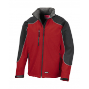 Softshell Z Kapturem Ice Fell - red/black