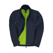 Damski Softshell ID.701 - navy/neon green