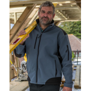 Softshell Roboczy Ripstop - grey/black