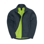 Męski Softshell ID.701 - navy/neon green