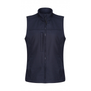 Damska kamizelka Flux Softshell - navy/navy