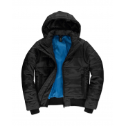 Damska Kurtka Superhood - black/cobalt blue